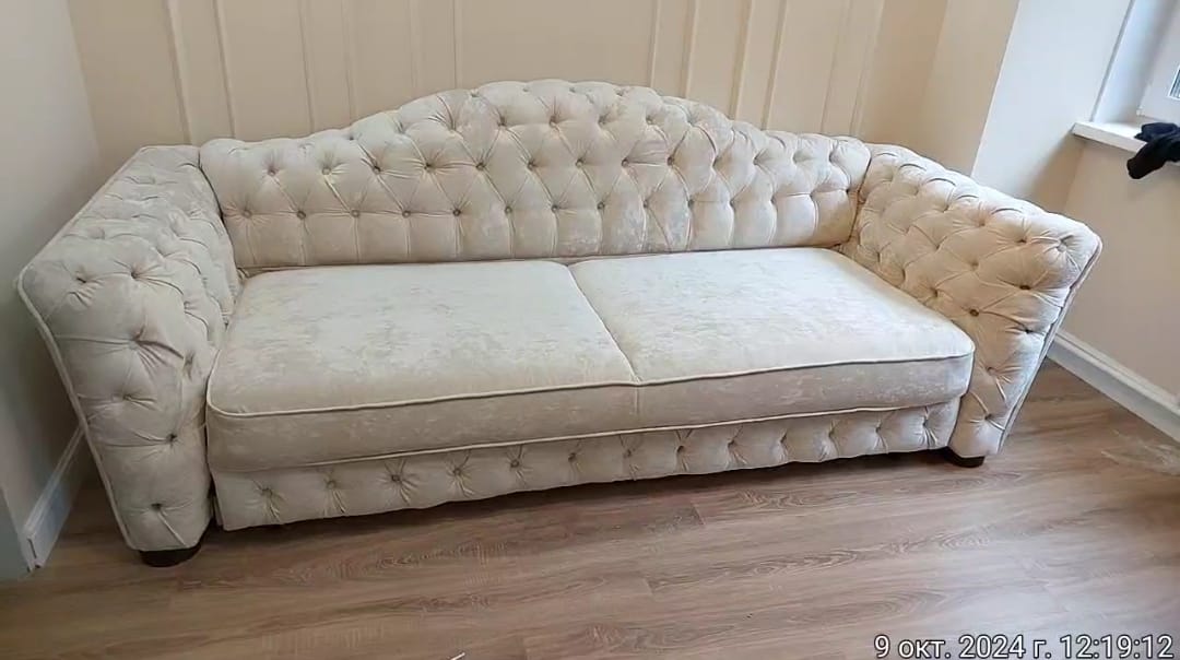 Замена обивки дивана на дому. Лесной Городок