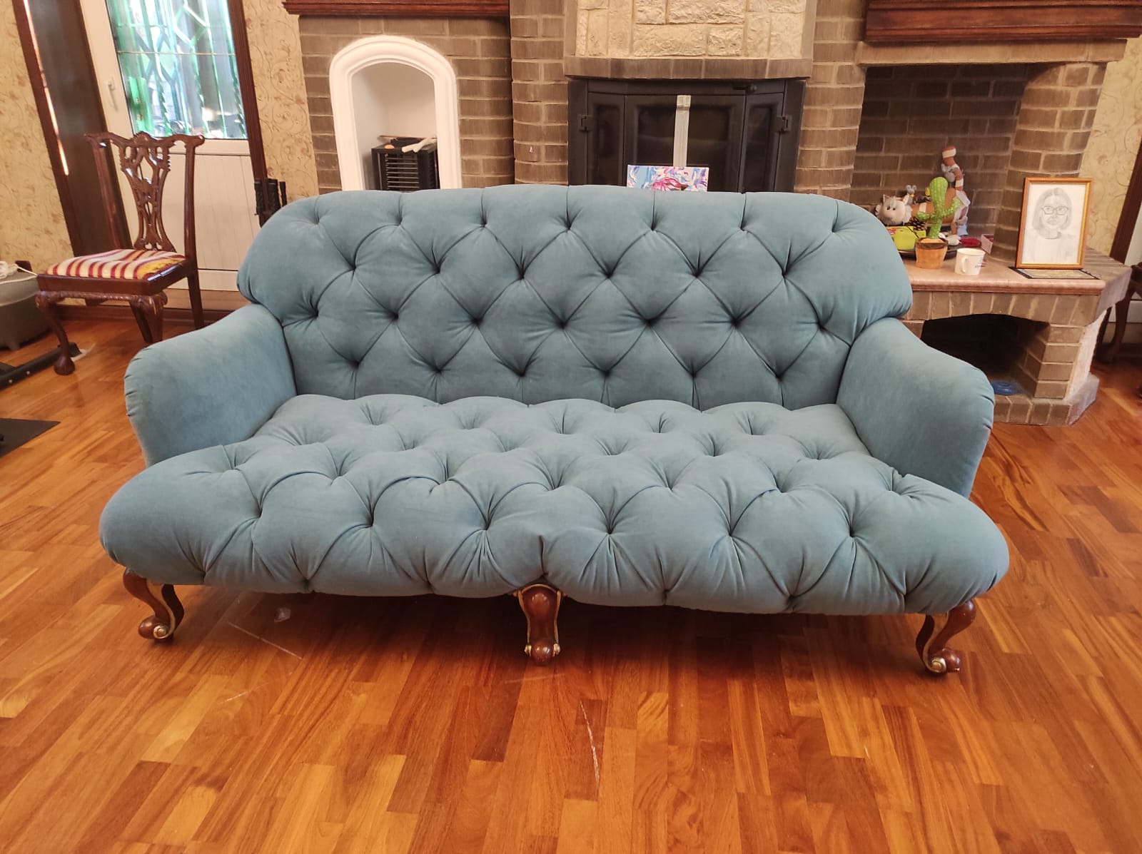 Обивка дивана. Лесной Городок